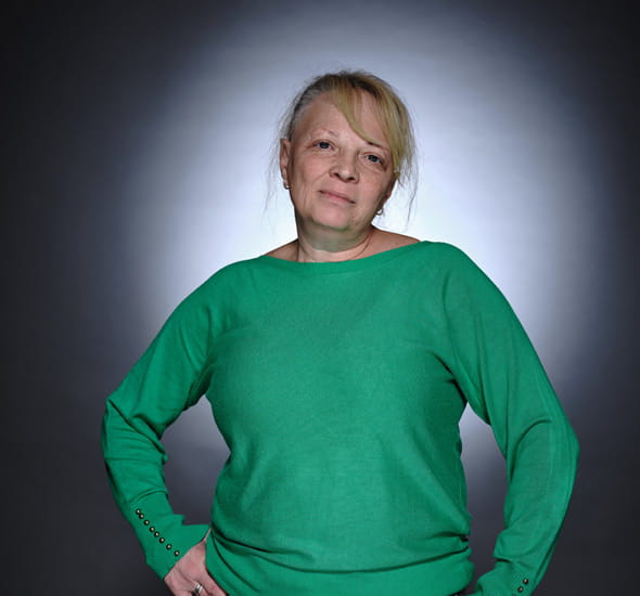 Porträt von Teresa Mangiapane aus dem Sekretariat der Geschäftsführung der AWO Wiesbaden