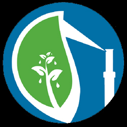 Logo von Capan Sehmus Bewässerungstechnik Logo von Capan Sehmus Bewässerungstechnik mit stilisiertem Blatt und Bewässerungselement